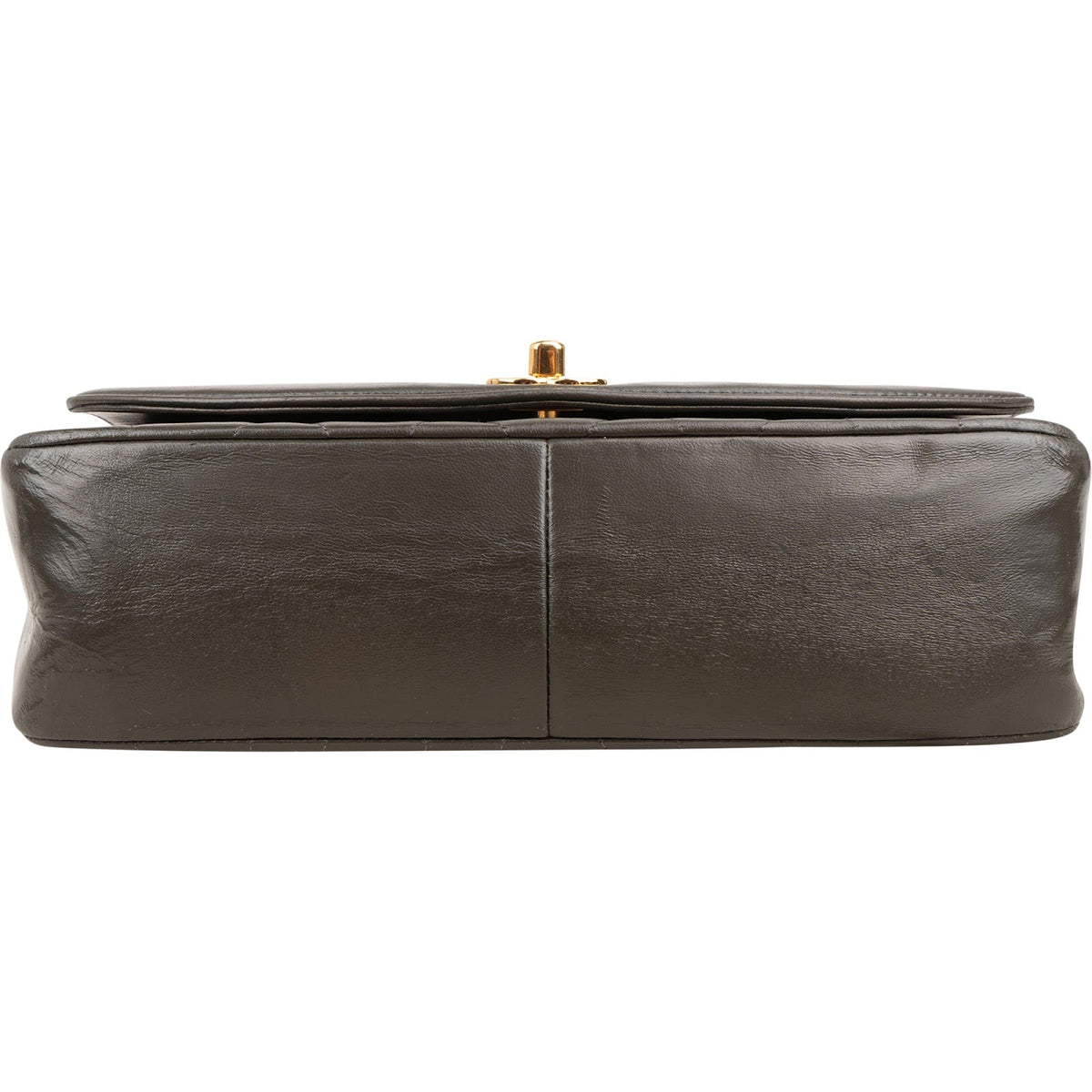 Chanel Quilted Lambskin 24K Gold Diana Single Flap Crossbody Bag
