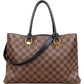 Louis Vuitton Monogram Damier Ebene Riverside Handbag