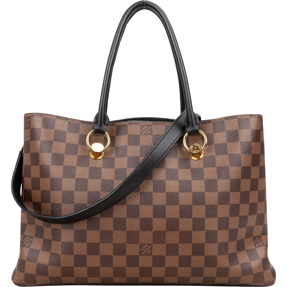 Louis Vuitton Monogram Damier Ebene Riverside Handbag