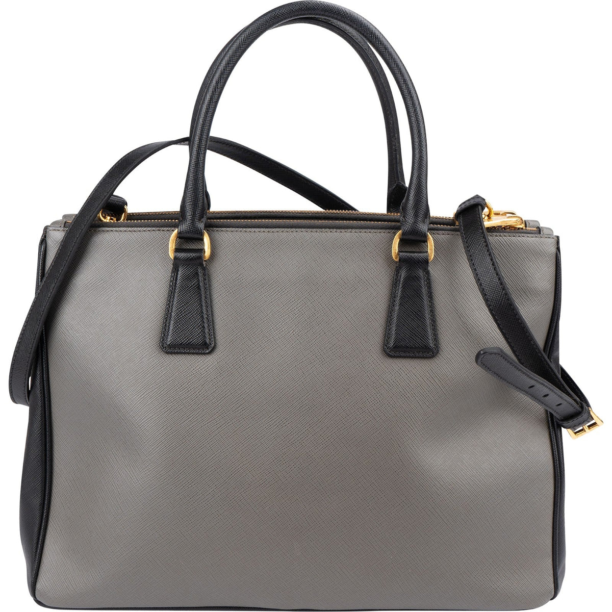 Prada Galleria aus zweifarbigem Saffiano-Leder – Ansicht 4