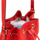 Gucci Guccissima Leather Studded Bucket Crossbody Bag