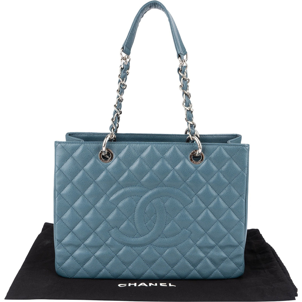Chanel Caviar Grand Shopping Tote Jumbo Schultertasche, Bild 2 von 13