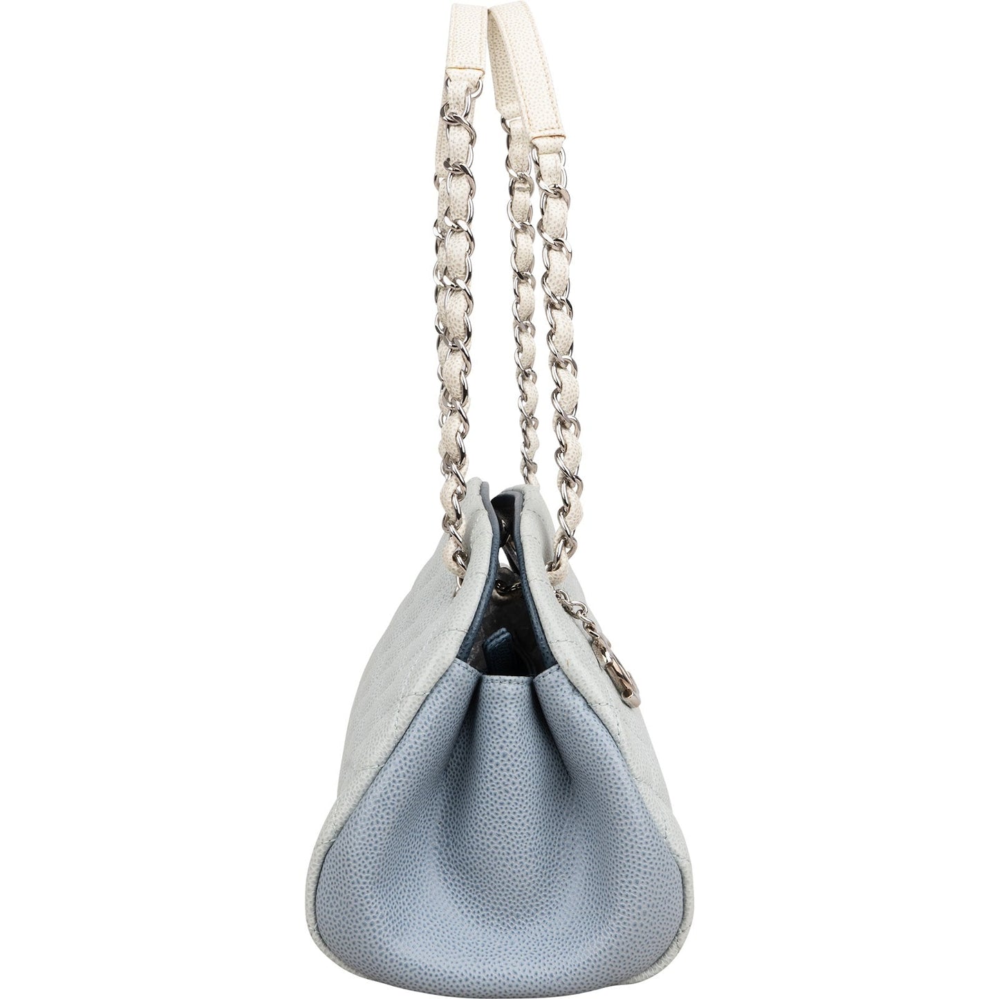 Chanel Quilted Caviar Leather Mademoiselle Bowling Shoulder Bag