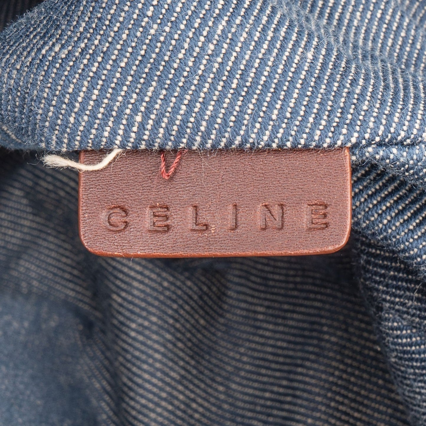Celine Macadam Denim Boogie Handbag