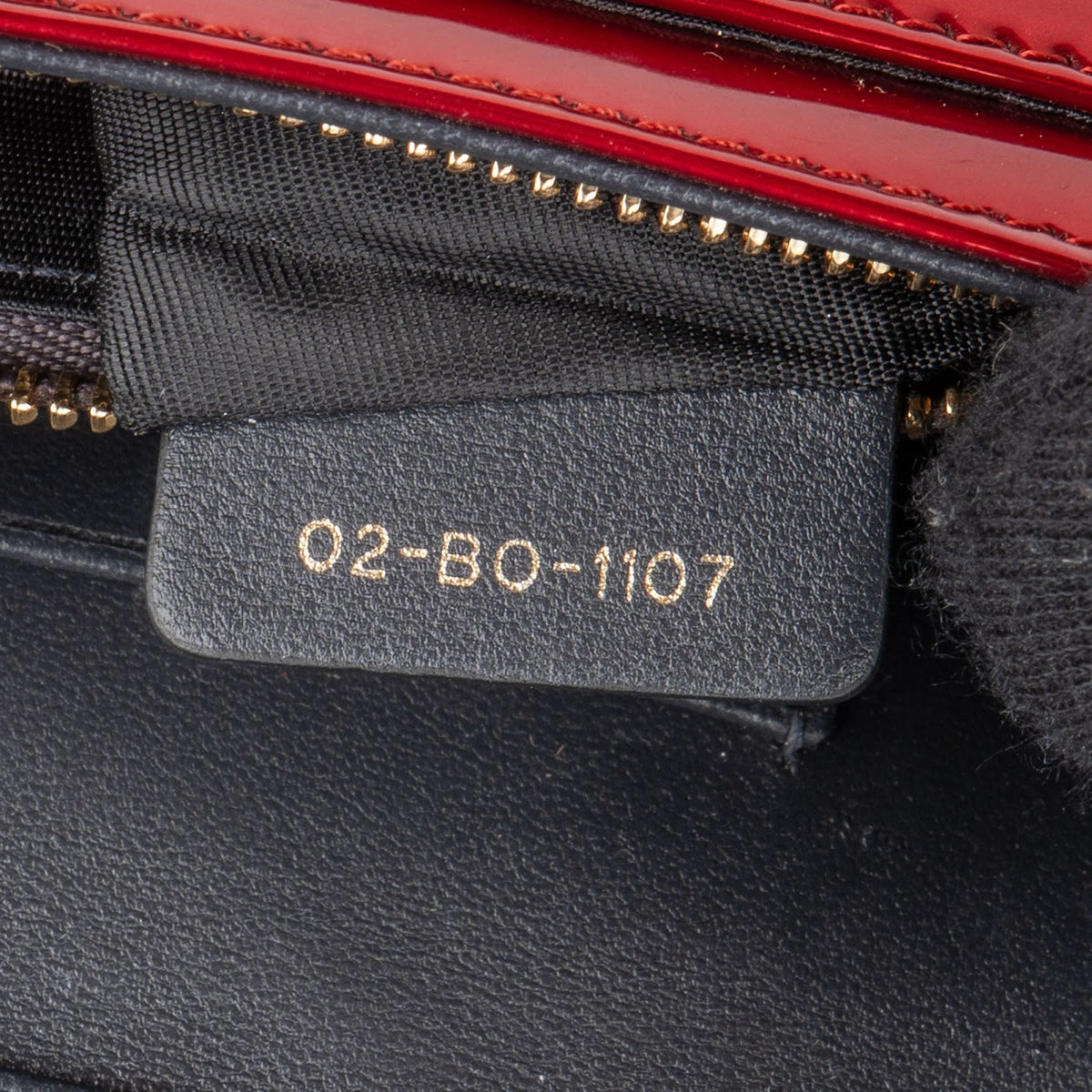Christian Dior Metallic Perforated Patent Leather Diorama Crossbody Bag