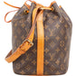 Louis Vuitton Monogram Canvas Sac Noé Petit Shoulder Bag
