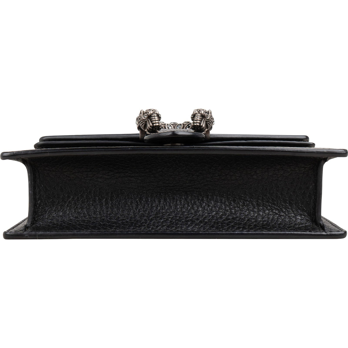 Gucci Grained Leather Crystal Dionysus Super Mini Crossbody Bag