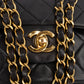 Chanel Quilted Lambskin Medium 24K Gold Double Flap Shoulder Bag