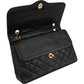 Chanel Quilted Lambskin Bicolor Double Flap Shoulder Bag