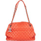 Chanel Quilted Caviar Leather CC Shoulder Bag