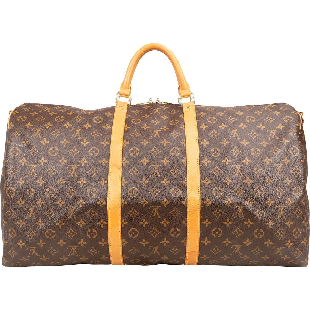 Louis Vuitton Monogram Canvas Keepall 60 Bandoulière Travel Bag