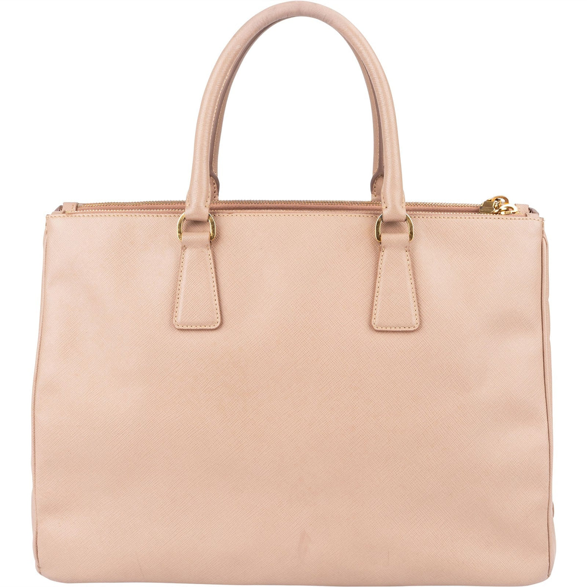 Prada Rose Saffiano Leather Galleria Handbag