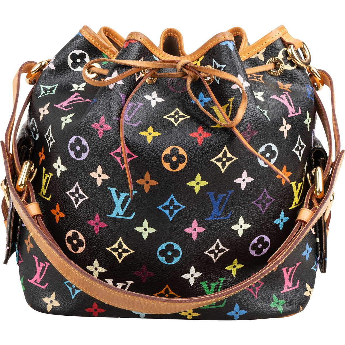 Louis Vuitton Monogram Murakami Multicolor Sac Noé Petit Shoulder Bag
