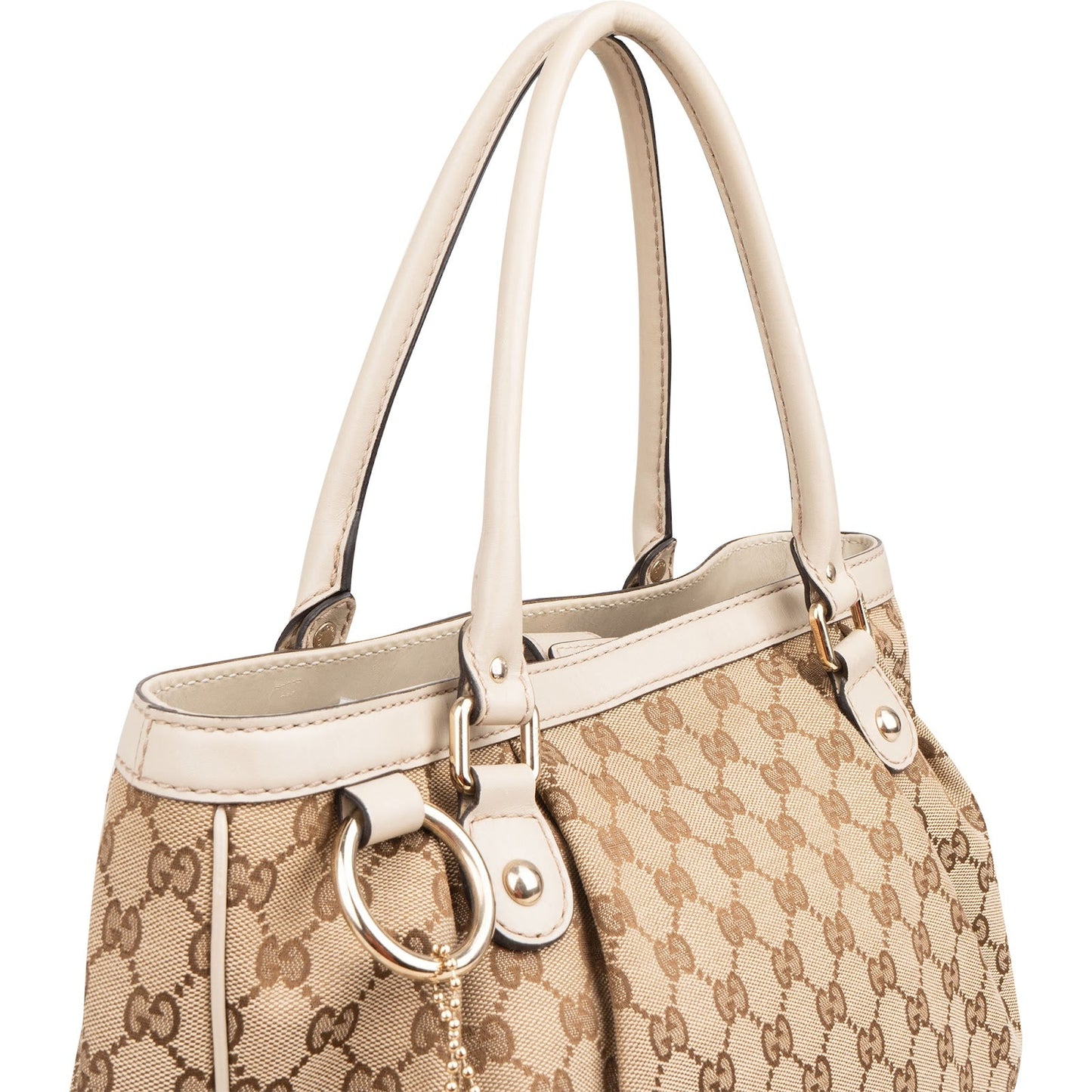 Gucci Monogram GG Canvas Sukey Handbag