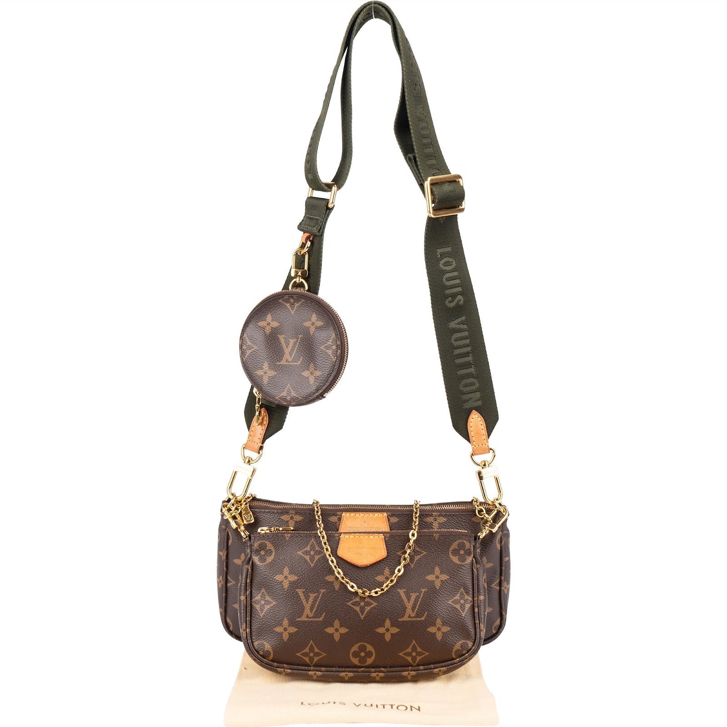 Louis Vuitton Monogram Canvas Multi Pochette Accessoires Crossbody Bag