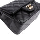 Chanel Quilted Lambskin Mini Square Single Flap Crossbody Bag