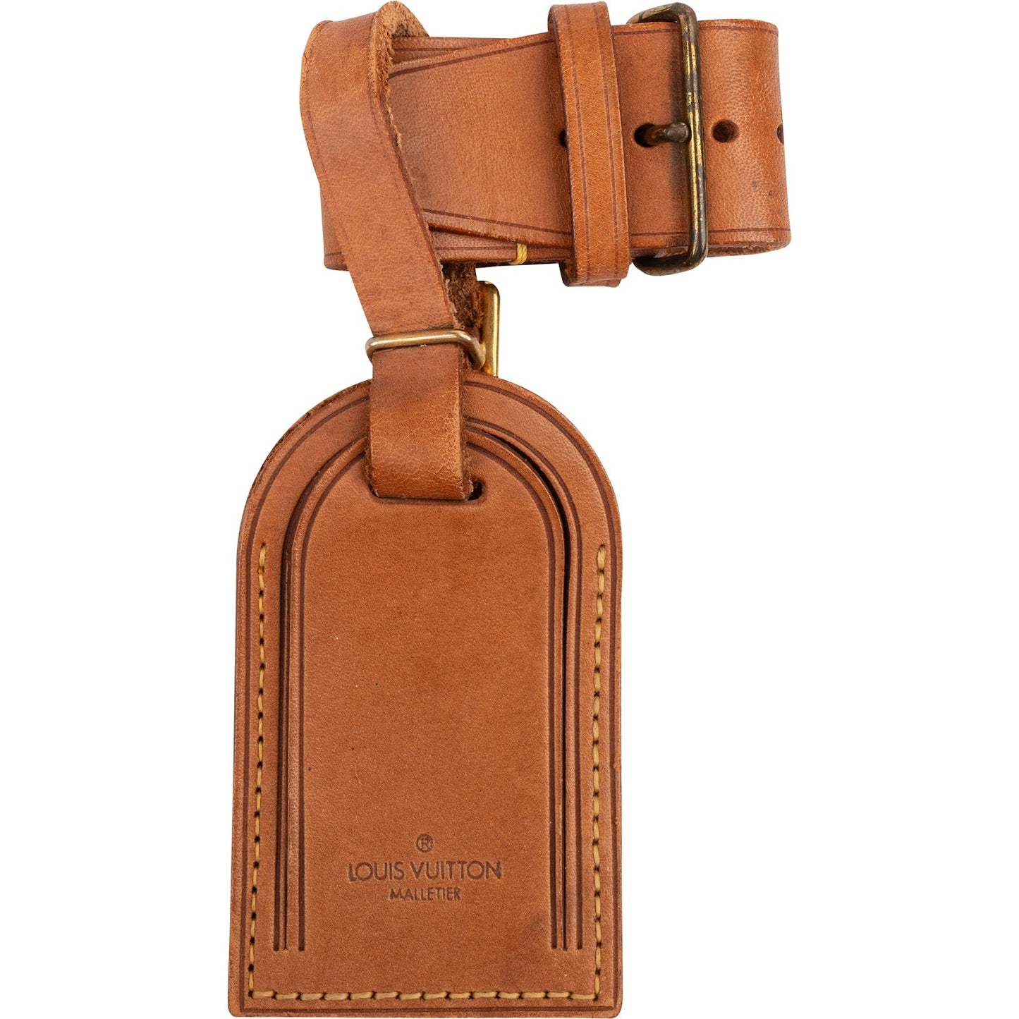 Louis Vuitton Vachetta Leather Luggage Tag Set
