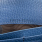 Gucci Pebbled Leather Interlocking GG Continental Wallet