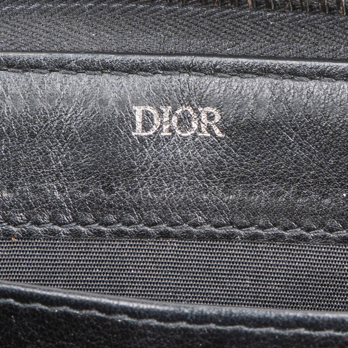 Christian Dior Trotter Monogram Zipped Long Wallet