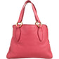 Miu Miu Tote aus rosa genarbtem Vitello-Leder – Ansicht 4