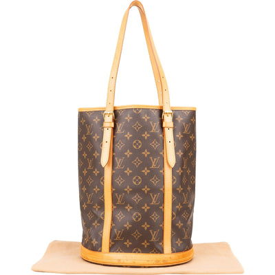 Louis Vuitton Monogram Canvas Bucket GM Shoulder Bag