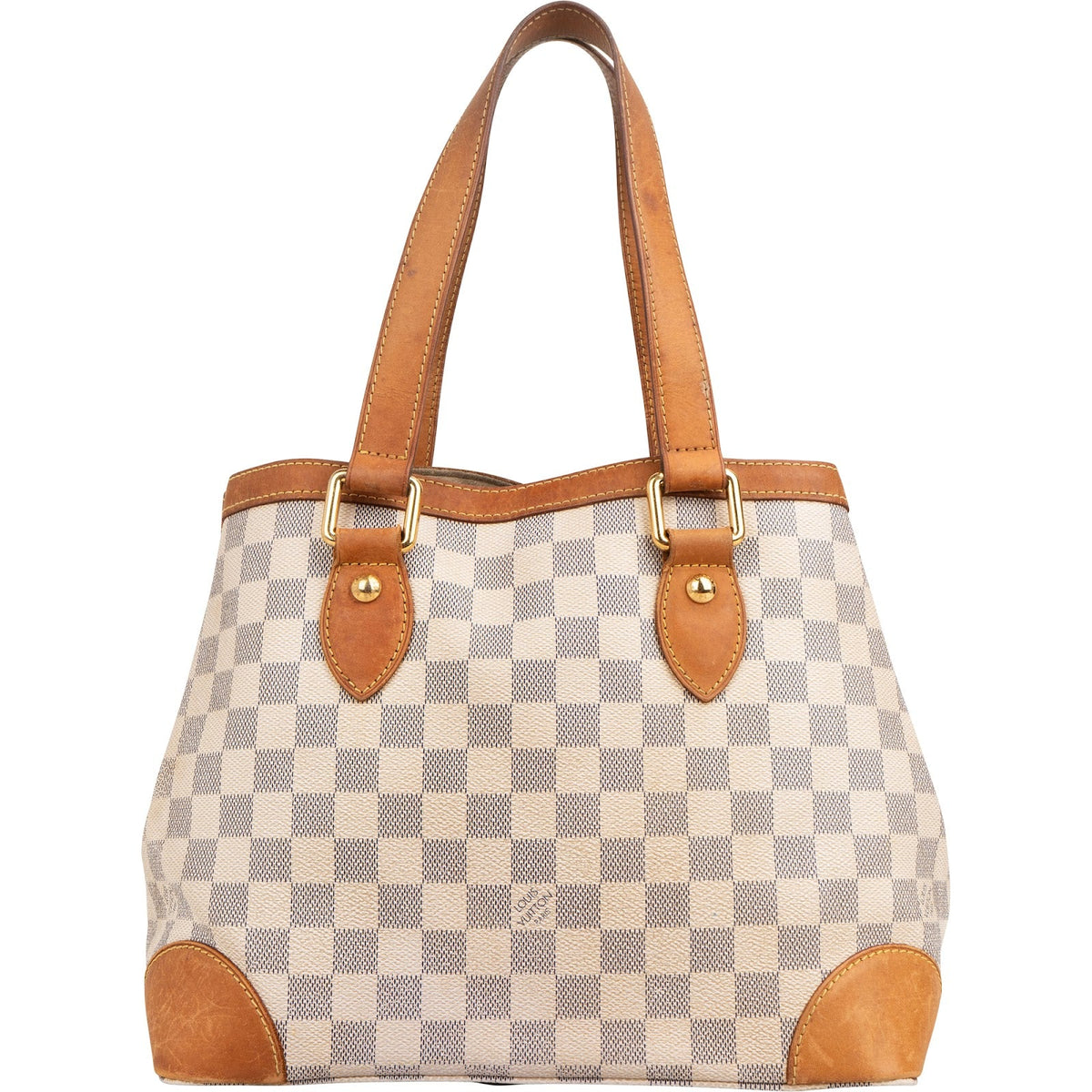 Louis Vuitton Monogram Damier Azur Canvas Hampstead PM Shoulder Bag