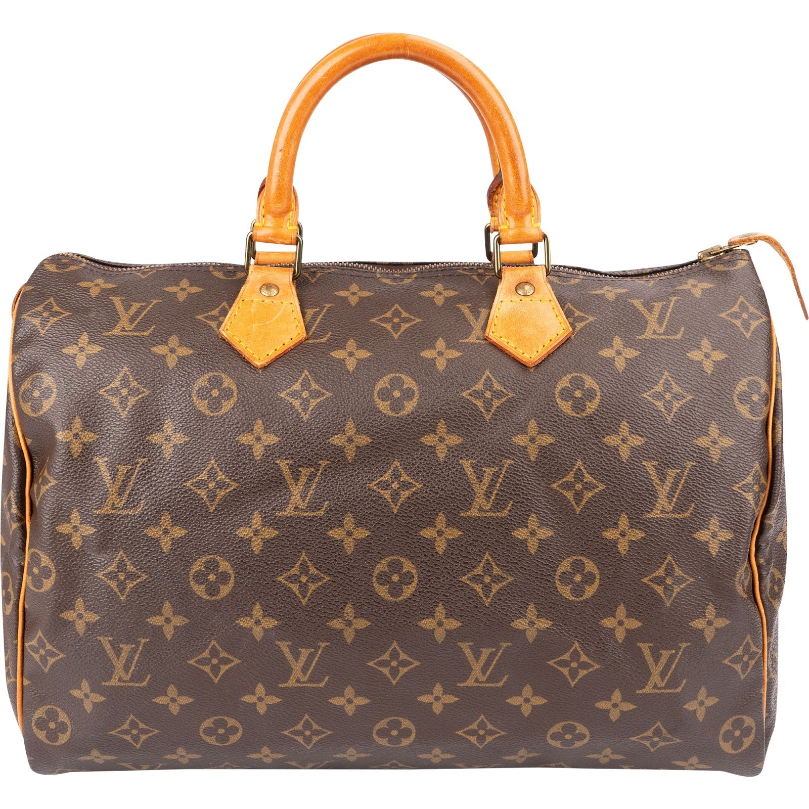 Louis Vuitton Monogram Canvas Speedy 35 Handbag