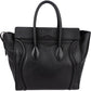 Celine Black Leather Luggage Handbag