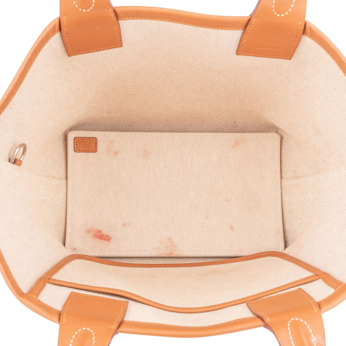 Hermès Canvas Monogram Steeple 25 Handbag