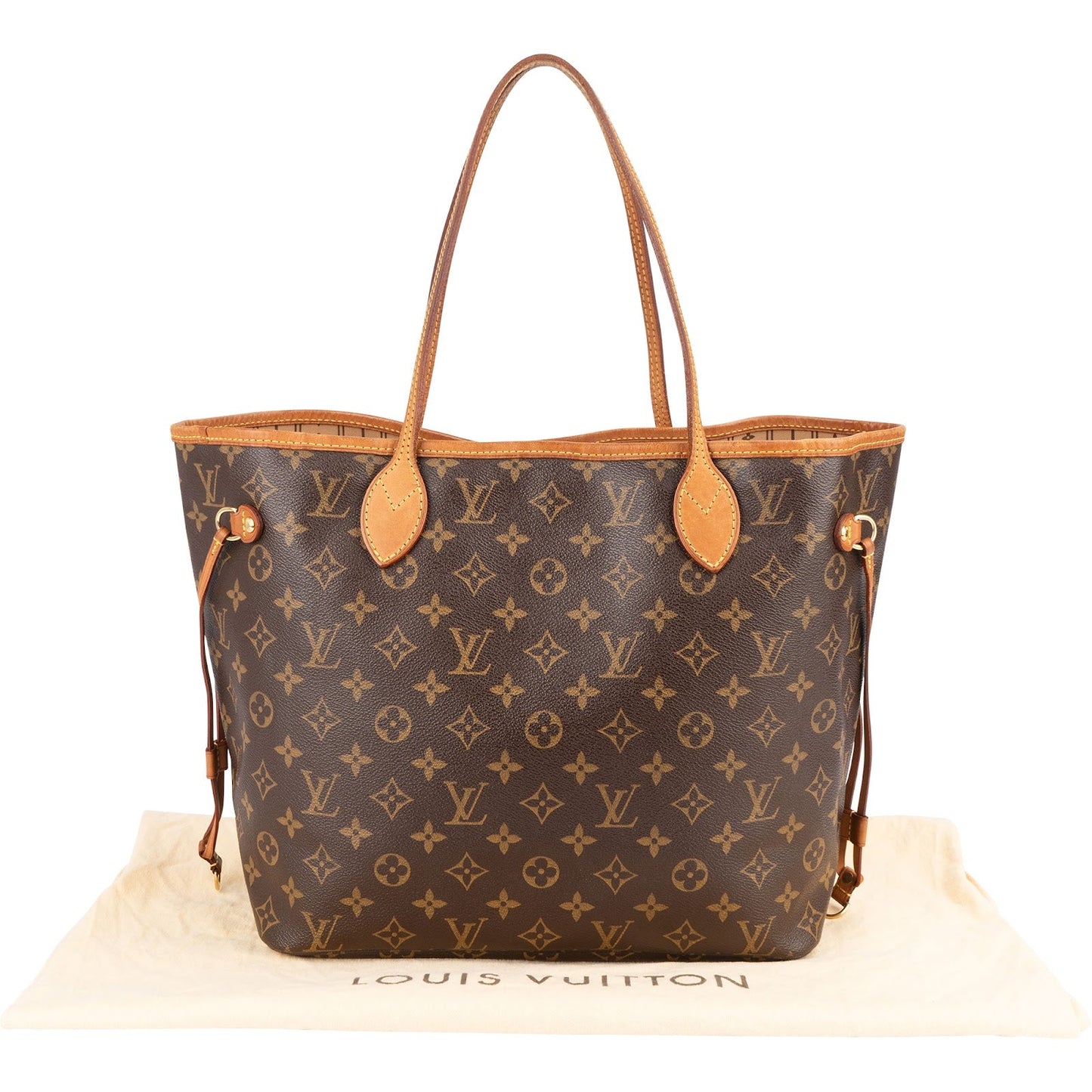 Louis Vuitton Monogram Canvas Neverfull MM Shoulder Bag