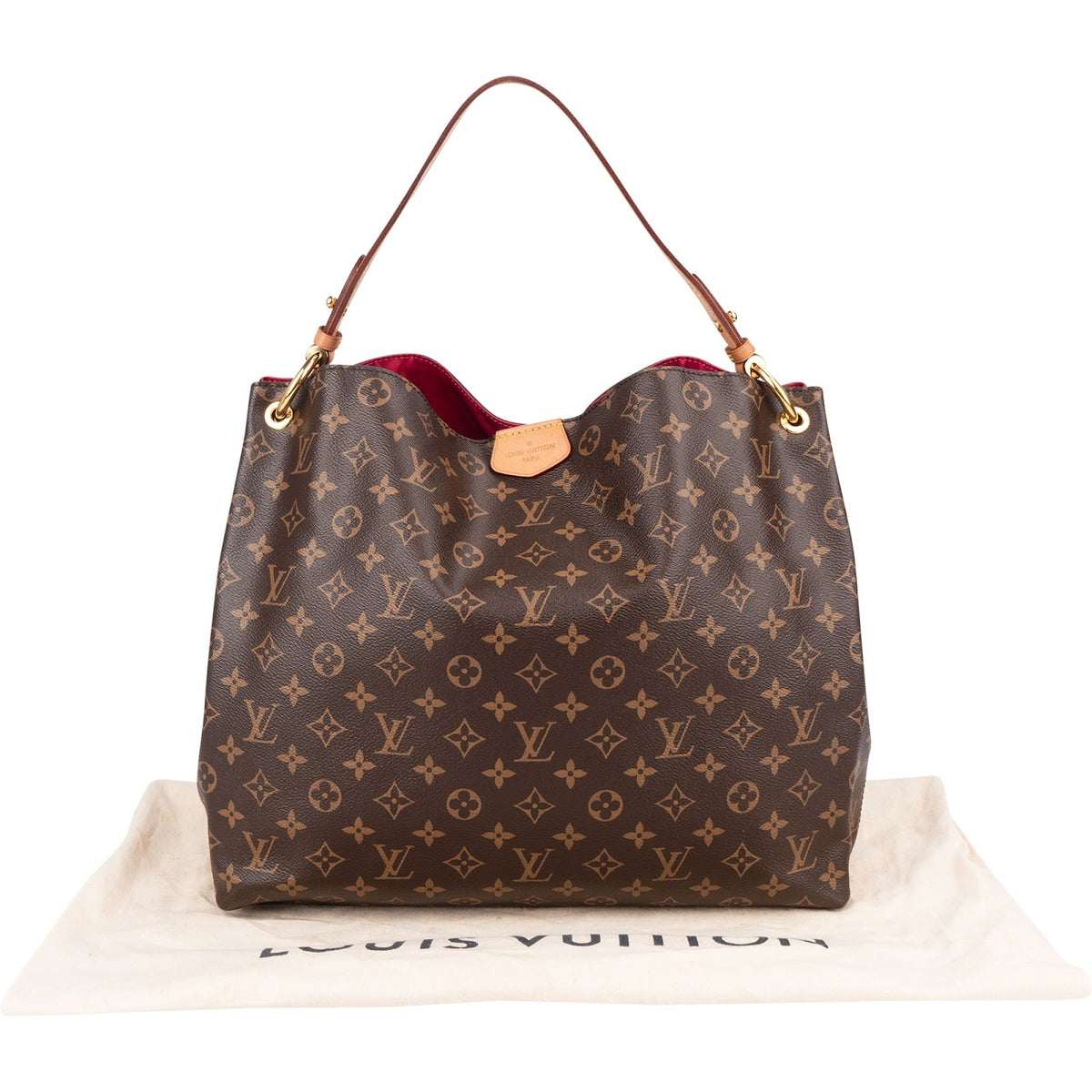 Louis Vuitton Monogram Canvas Graceful MM Shoulder Bag