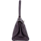 Hermès Raisin Clemence Leather Kelly 40 JPG Shoulder Bag