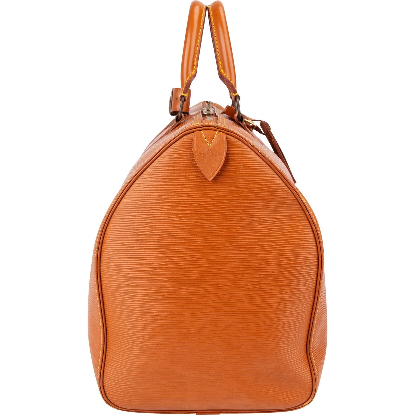 Louis Vuitton Orange Epi Leather Keepall 45 Travel Bag