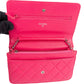 Chanel Quilted Lambskin Wallet On Chain Crossbody Bag