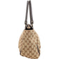 Gucci Monogram GG Canvas Abbey D-Ring Satchel Handbag