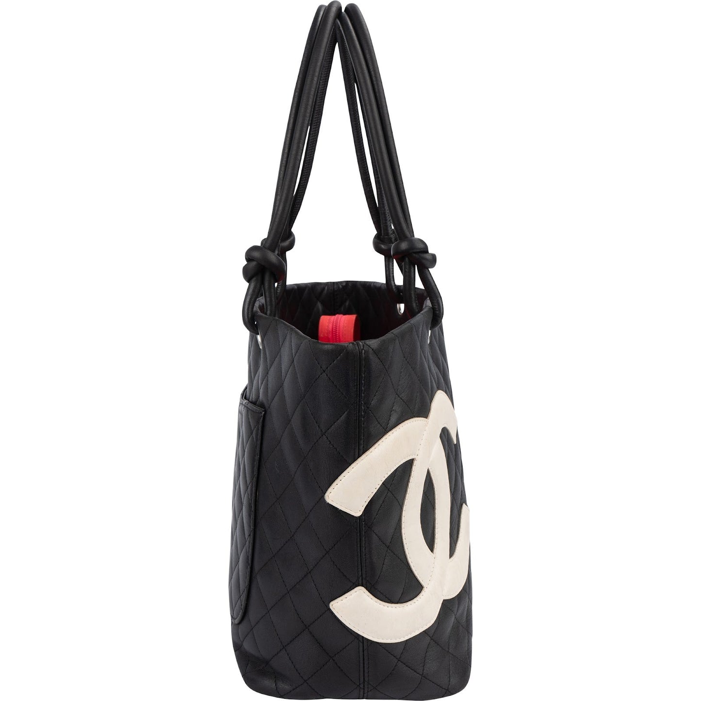 Chanel Quilted Lambskin Cambon CC Shoulder Bag