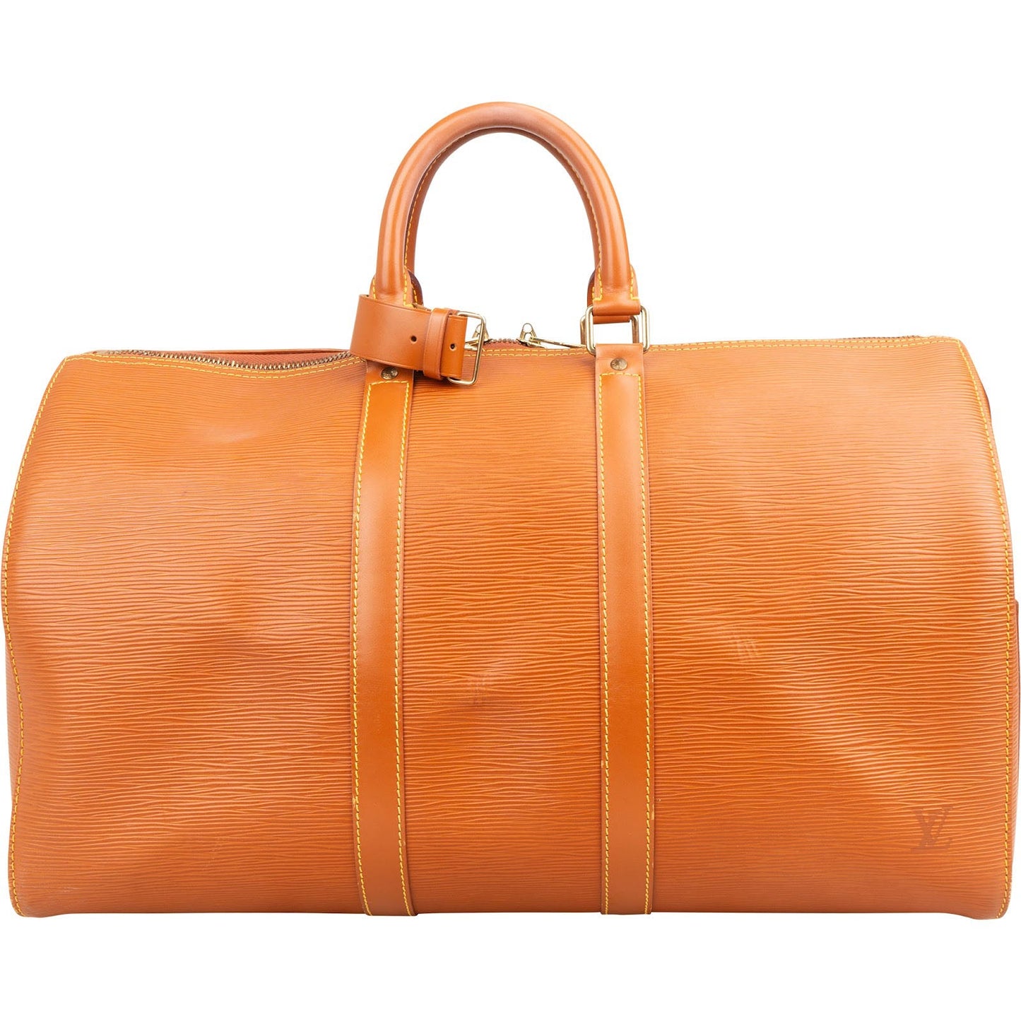 Louis Vuitton Kenyan Fawn Epi Leather Keepall 50 Travel Bag