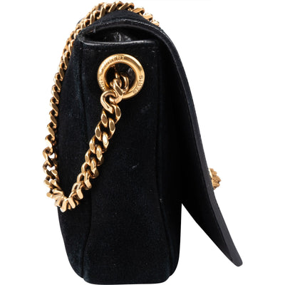 Saint Laurent Suede Kate Tassel Chain Shoulder Bag