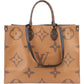 Louis Vuitton Monogram Canvas Giant Reverse Onthego GM Handbag