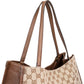 Gucci Monogram GG Supreme Canvas Horsebit Tote Shoulder Bag