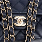 Chanel Quilted Caviar Leather Medium Gold Double Flap Shoulder Bag