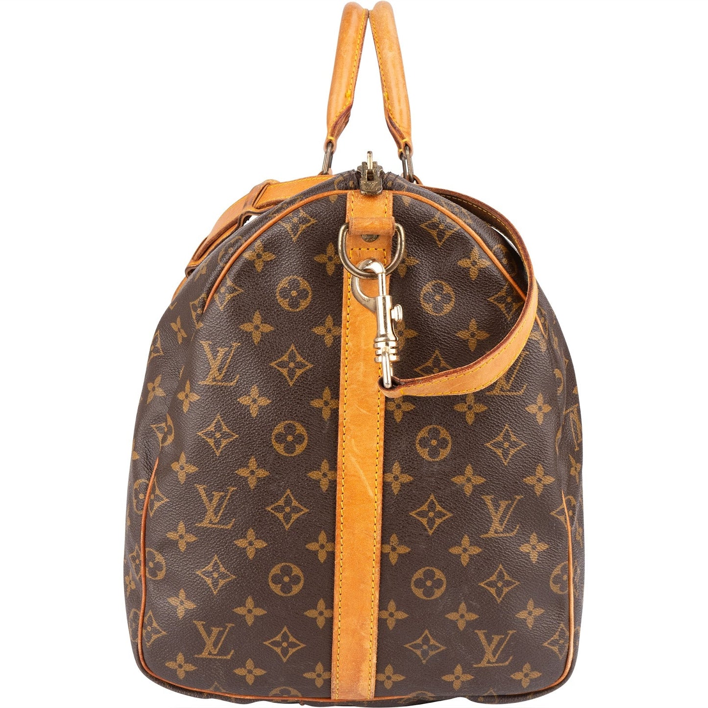 Louis Vuitton Monogram Canvas Keepall 55 Bandoulière Travel Bag