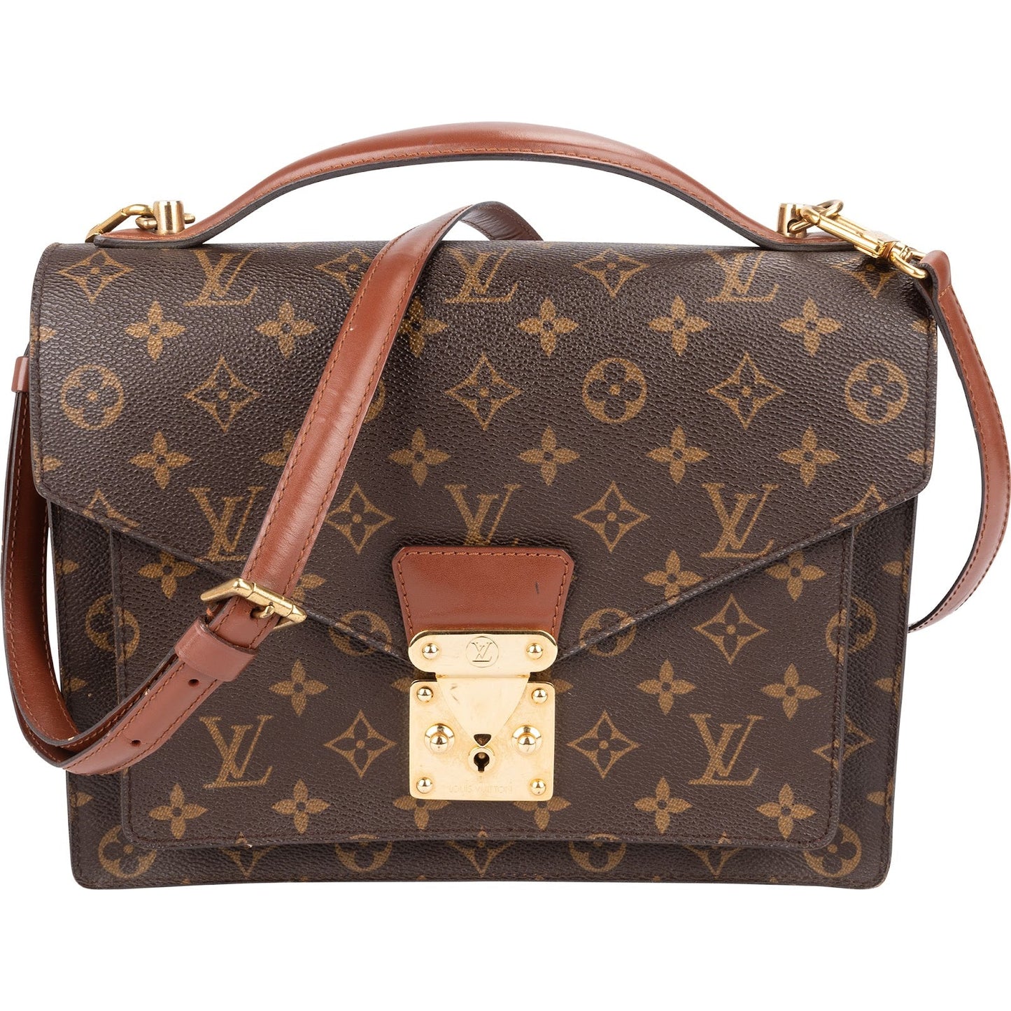 Louis Vuitton Monogram Canvas Monceau Handbag