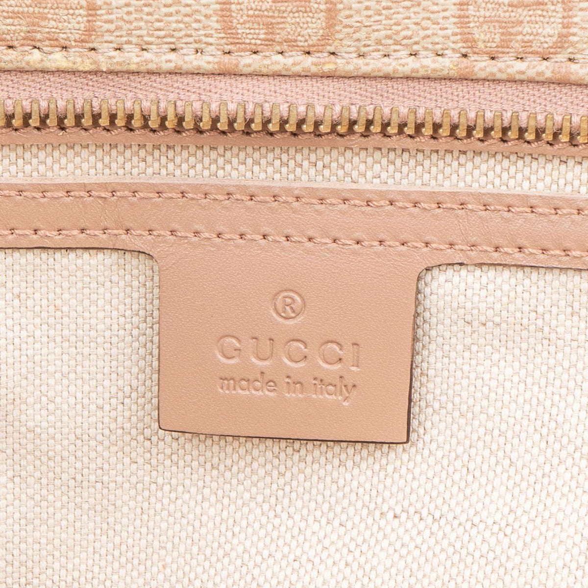 Gucci Monogram GG Supreme Canvas Tote Shoulder Bag