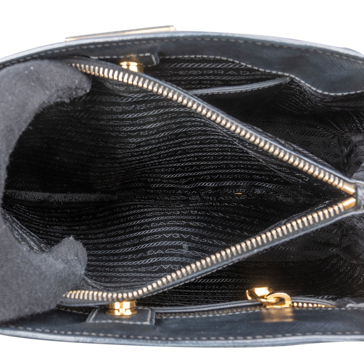 Prada Saffiano Leather Galleria  Handbag