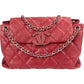 Chanel Quilted Lambskin Diamond Stitch Hampton Flap Jumbo Flap Crossbody Bag