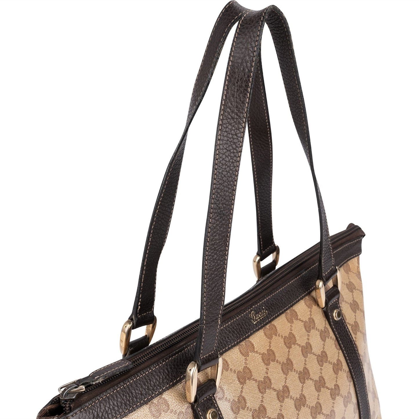 Gucci Monogram GG Crystal Abbey Shoulder Bag