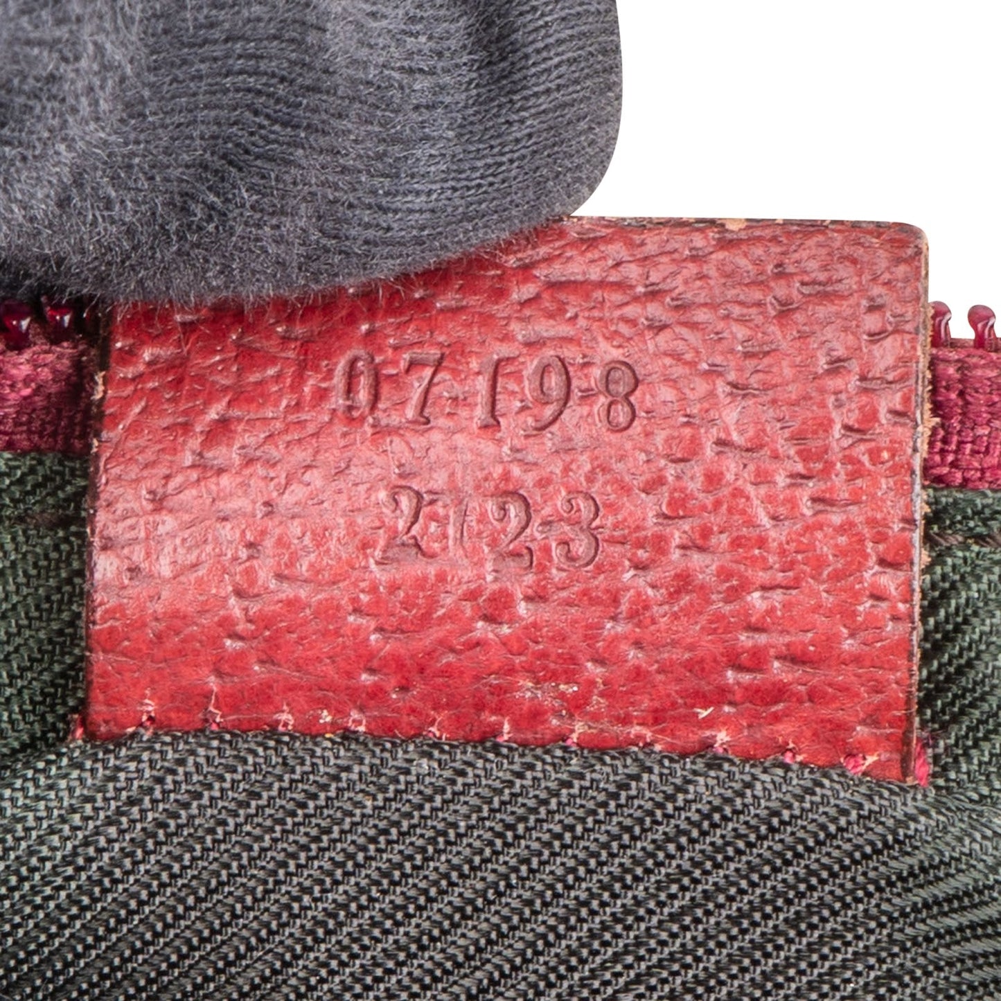 Gucci Monogram GG Canvas Pochette Handbag