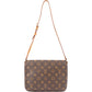 Louis Vuitton Monogram Canvas Musette Tango Shoulder Bag