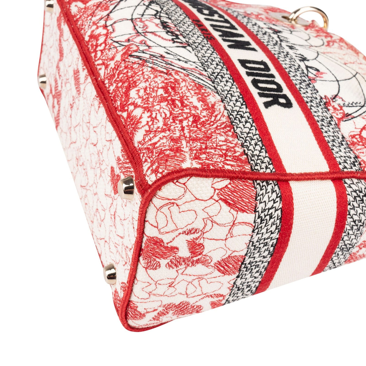 Dior D-Lite D-Royaume d'Amour aus besticktem Canvas – Ansicht 8